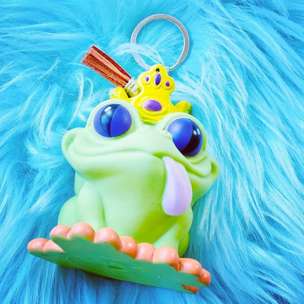 🐸 Vintage Prince Charming Frog Keychain 🐸